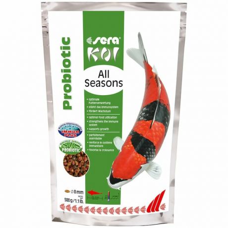 Sera Корм Sera Koi All Seasons Probiotic для прудовых рыб - 500 г