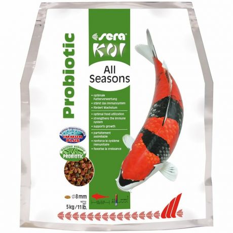 Sera Корм Sera Koi All Seasons Probiotic для прудовых рыб - 5 кг