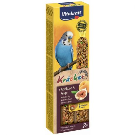 Vitakraft Vitakraft крекеры для волнистых попугаев фруктовые 2 шт