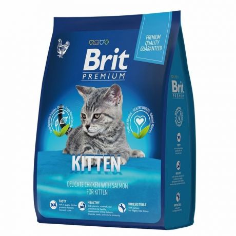 Brit Brit Premium Cat Kitten сухой корм для котят с курицей 2 кг