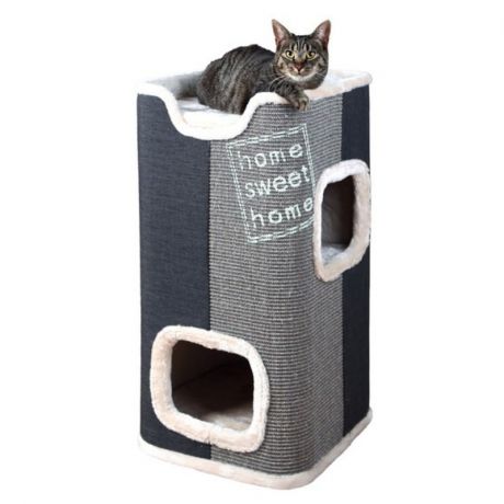 TRIXIE Trixie Домик-башня для кошки Jorge, 78 см, серый/антрацит