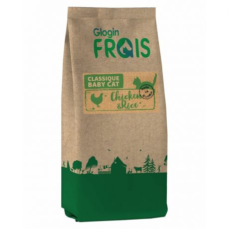 FRAIS Frais Classique полнорационный сухой корм для котят с нормальной физической активностью, с курицей и рисом - 1,5 кг