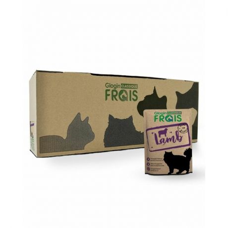 FRAIS Frais Classique влажный корм для кошек, с ягненком, кусочки в соусе, в паучах - 85 г