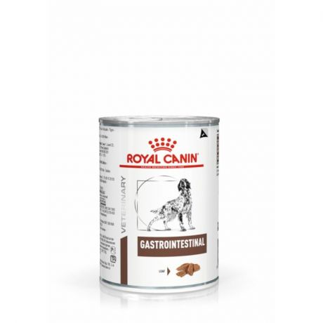 ROYAL CANIN Royal Canin Gastrointestinal полнорационный влажный корм для взрослых собак при нарушениях пищеварения, диетический, паштет, в консервах - 400 г