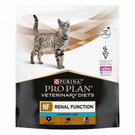 PRO PLAN Pro Plan Veterinary Diets NF Renal Function Advanced Care полнорационный сухой корм для кошек, диетический, для поддержания функции почек при хронической почечной недостаточности на поздней стадии - 350 г