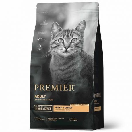 Premier Premier Cat Turkey Adult сухой корм для кошек с индейкой - 400 г