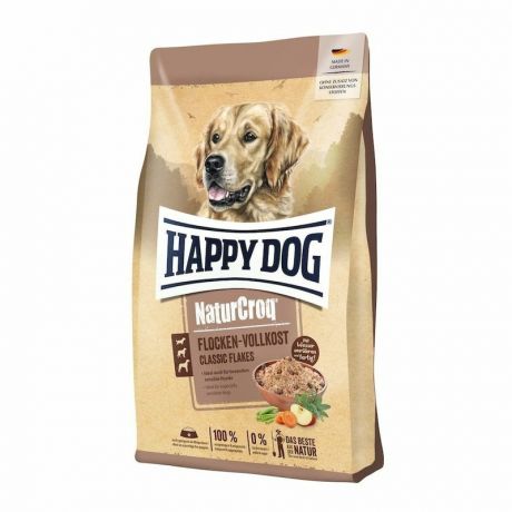 HAPPY DOG Happy Dog Flocken Vollkost сухой корм для собак, премиум, в хлопьях - 10 кг
