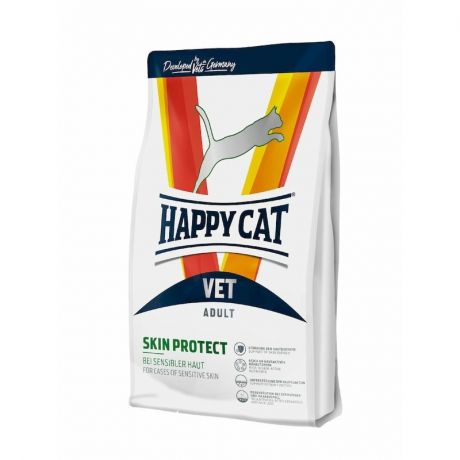 HAPPY CAT Happy Cat Vet Diet Skin Protect полнорационный сухой корм для кошек с чувствительной кожей, диетический