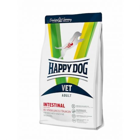 HAPPY DOG Happy Dog Vet Diet Intestinal полнорационный сухой корм для собак с чувствительным пищеварением, диетический