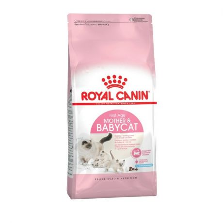 ROYAL CANIN Royal Canin Mother & Babycat полнорационный сухой корм для котят от 1 до 4 месяцев, беременных и кормящих кошек - 2 кг