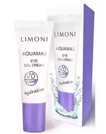 Увлажняющий гель-крем для век AQUAMAX EYE GEL CREAM 25ml LIMONI