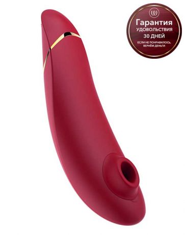 Стимулятор с уникальной технологией Pleasure Air Premium, красный, Womanizer
