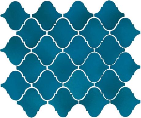 Мозаика Kerama Marazzi Арабески Майолика синяя