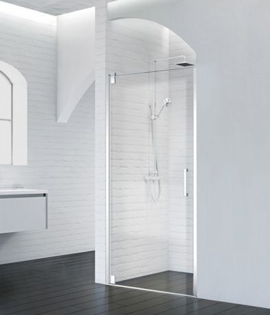 Душевая дверь 90 см BelBagno MARMI-B-1-90-C-Cr прозрачное