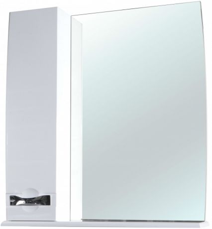 Зеркальный шкаф 65х87 см белый глянец L Bellezza Абрис 4619710002011