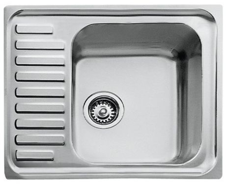 Кухонная мойка Teka Classic 1B 1/2D декоративная сталь 40109611