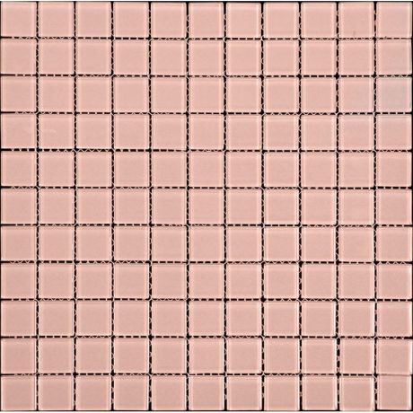 Мозаика Natural Color palette A-075 Стекло розовый, поверхность глянцевая 300х300