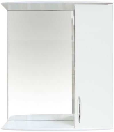 Зеркальный шкаф 50х70,1 см белый глянец Orange Роса Ro-50ZSW