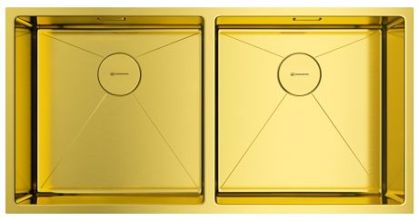 Кухонная мойка Omoikiri Taki 86-2-LG светлое золото 4993792