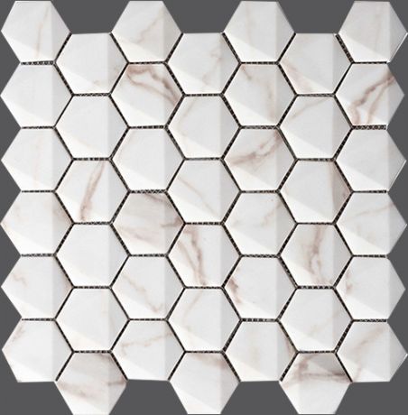 Мозаика Grespania Ceramica Hexagonal Calacata 30x30