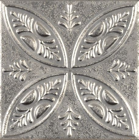 Плитка Aged Silver Ornato 20х20