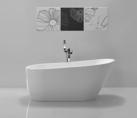 Акриловая ванна 170х72 см BelBagno BB62-1700-W0