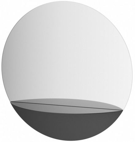 Зеркало 60х60 см черный Evoform Shadow BY 0561
