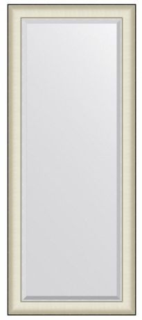 Зеркало 64х154 см белая кожа с хромом Evoform Exclusive BY 7456