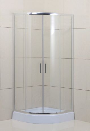 Душевой уголок 95х95 см BelBagno UNO-195-R-2-95-C-Cr прозрачное