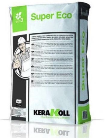Kerakoll SUPER ECO GREY Клей для плитки серый 25 кг