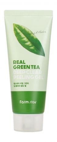 FarmStay Real Green Tea Deep Clear Peeling Gel
