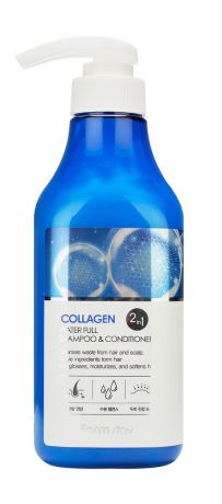 FarmStay Collagen Water Full Shampoo&Conditioner