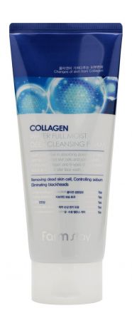 FarmStay Collagen Water Full Moist Deep Cleansing Foam