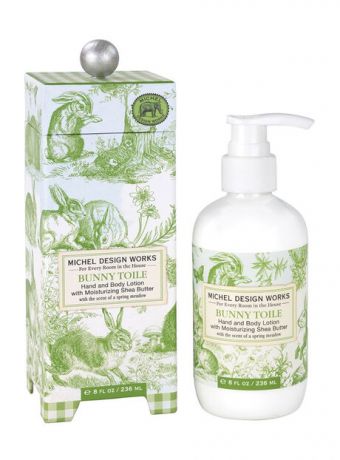 Michel Design Works Bunny Toile Hand and Body Lotion