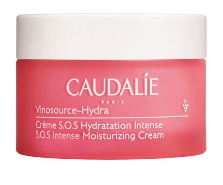 Caudalie Vinosource-Hydra S.O.S Intense Moisturizing Cream Jar