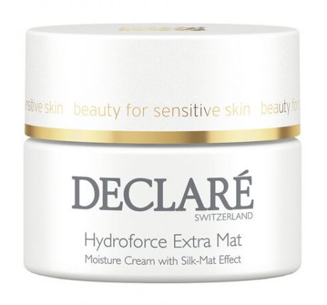 Declare Hydroforce Extra Mat Moisture Cream with Silk-Mat Effect