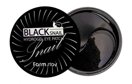 FarmStay Black Snail Hydrogel Eye Patch