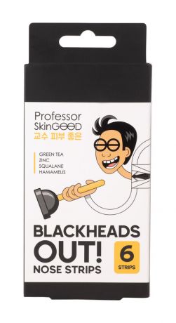 Professor SkinGood Blackheads Out Nose Strips