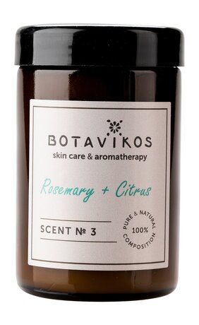 Botavikos Natural Massage Aroma Candle Scent № 3 Rosemary-Citrus