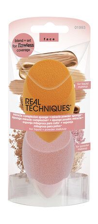 Real Techniques Complexion Sponge and Miracle Powder Sponge