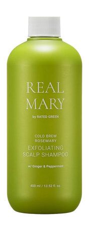 Rated Green Real Mary Cold Brewed Rosemary Exfoliating Scalp Shampoo