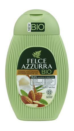 Felce Azzurra Bio Almond and Coconut Shower Gel