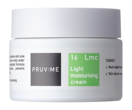 PRUV:ME Lmc 16 Light Moisturising Cream