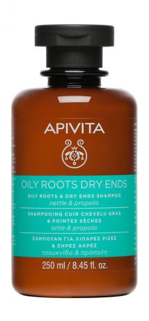 Apivita Oily Roots Dry Ends Oily Roots and Dry Ends Nettle and Propolis Shampoo