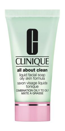 Clinique All About Clean Liquid Facial Soap - Oily Skin Formula Travel Size