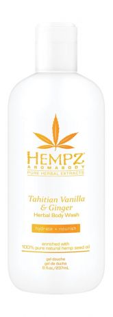 Hempz AromaBody Tahitian Vanilla & Ginger Herbal Body Wash
