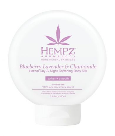 Hempz AromaBody Blueberry Lavender & Chamomile Herbal Day & Night Softening Body Silk
