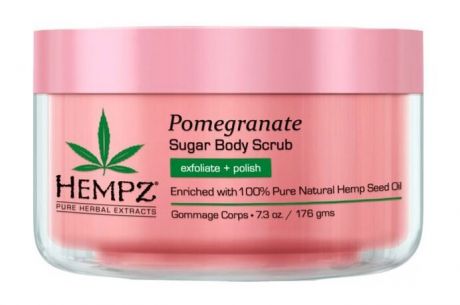 Hempz Pomegranate Sugar Body Scrub