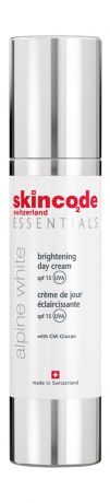 Skincode Essentials Alpine White Brightening Day Cream SPF 15