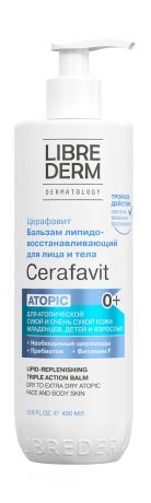 Librederm Cerafavit Lipid-Replenishing Triple Action Balm